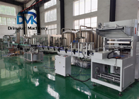 Automatic PET / PP / PE Water Bottling Machine With 0.4 - 0.6Mpa Air Pressure